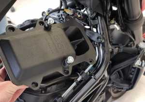 montaggio filtro aspirazione maggiorato prima della mappatura hypermotard 950