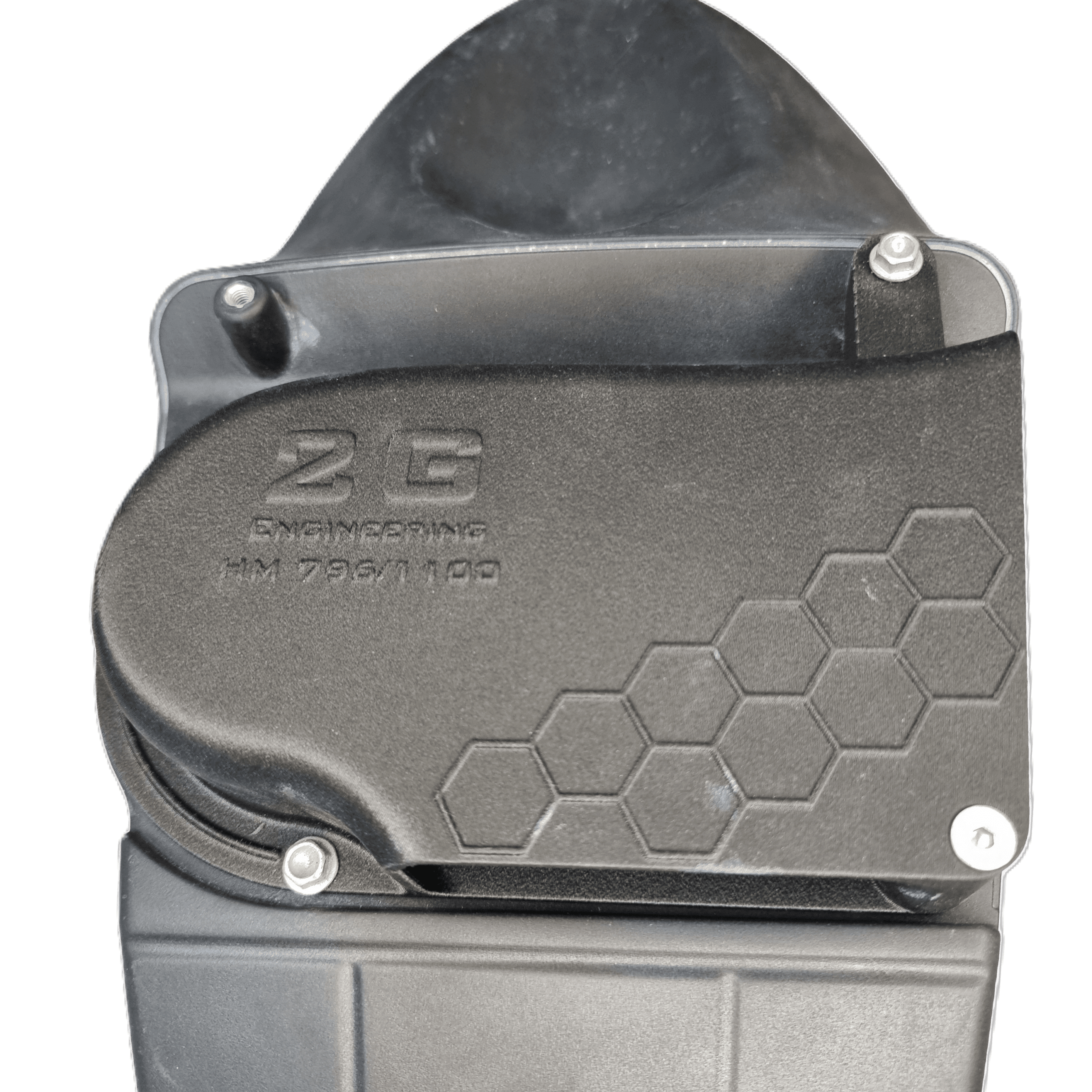montaggio kit su airbox origianle hypermotard 1100/796