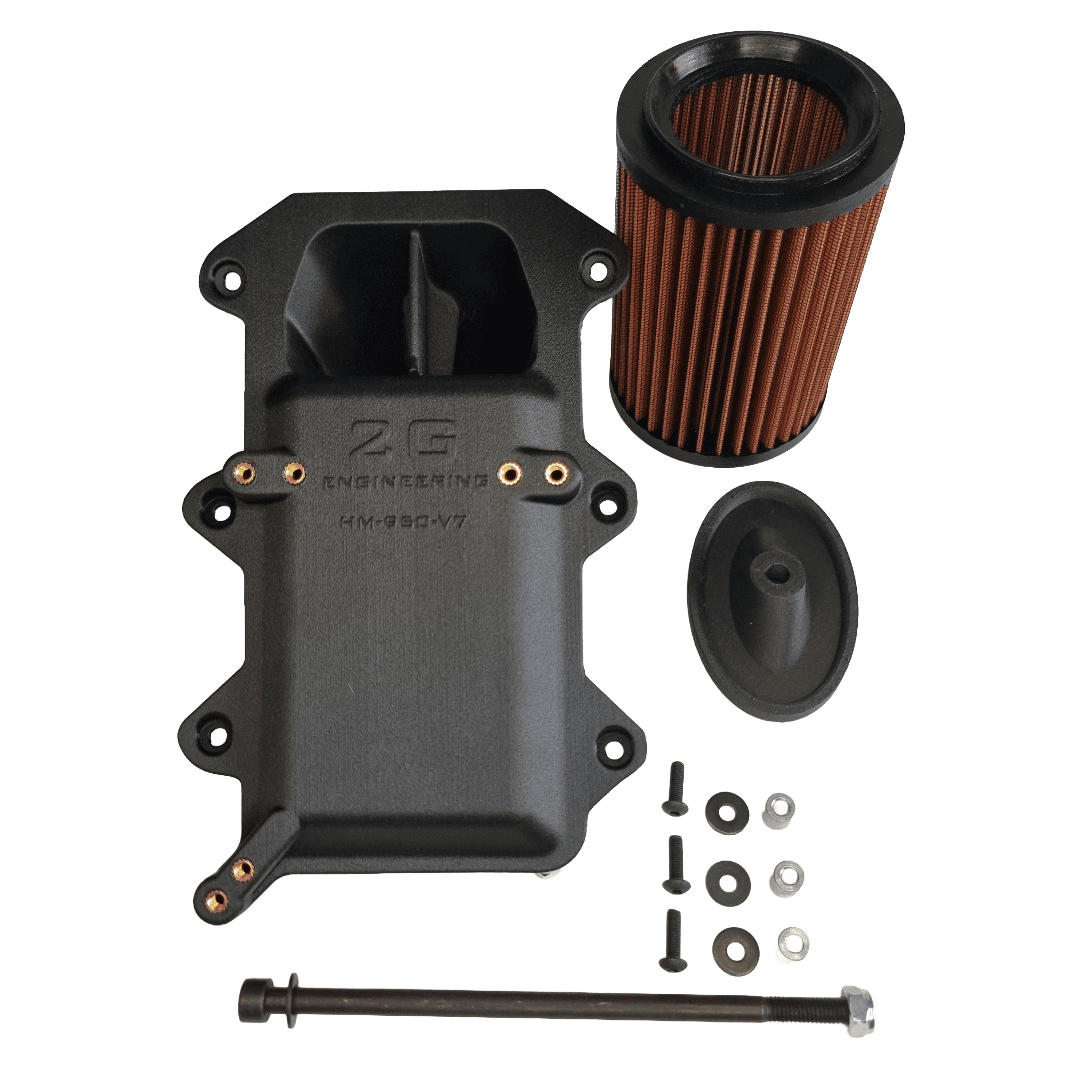 kit aspirazione maggiorato per hypermotrd 950 con filtro sportivo